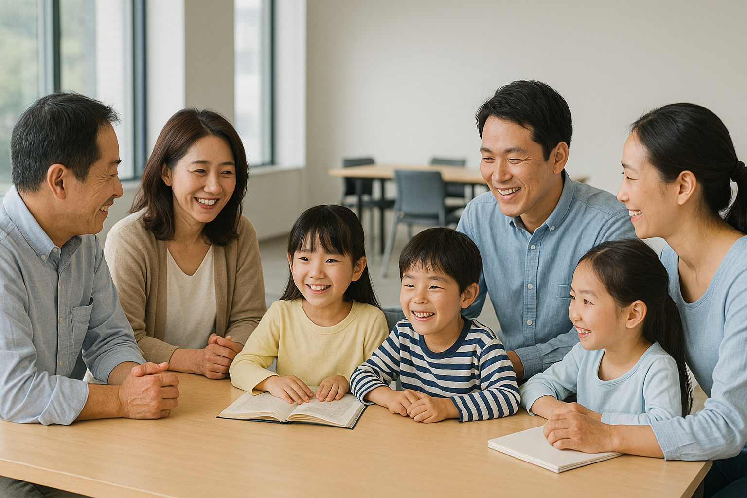 子ども真ん中　真ん中里親会
